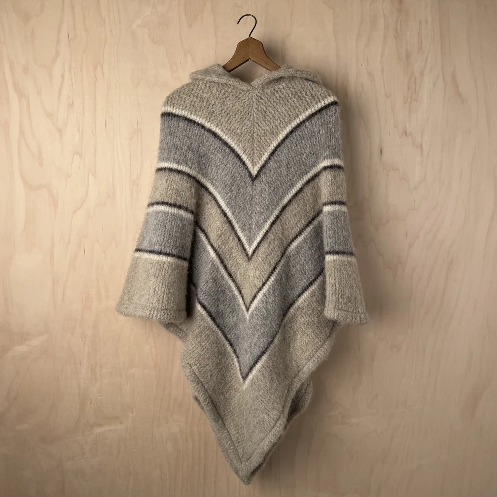 Wool Hooded Poncho - 1970's — FOUND — FOUND